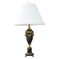 Mid Century Neo Classic Brass Lamp