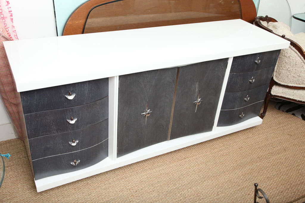 American Beautiful  Lacquered Ceruce Buffet/Dresser by Bassett Furniture