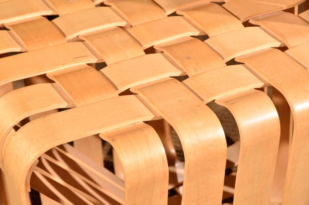 20th Century High Sticking Chair by Frank Gehry for Knoll