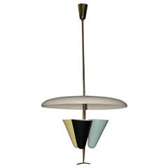 1950s Italian Chandelier by Stilnovo