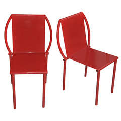 Two 1980s "Toro" Chairs by Martin Szekely Edited by Neotou