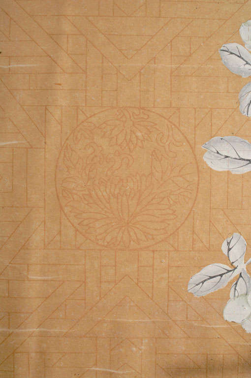 Giltwood Framed Gracie Wallpaper Panels c.1950