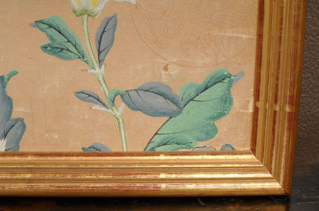 Framed Gracie Wallpaper Panels c.1950 at 1stDibs