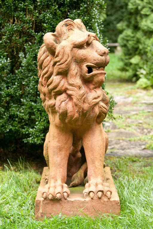 English 17th Century Style Lions