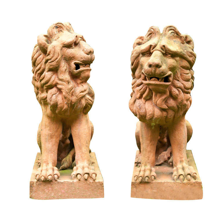 17th Century Style Lions