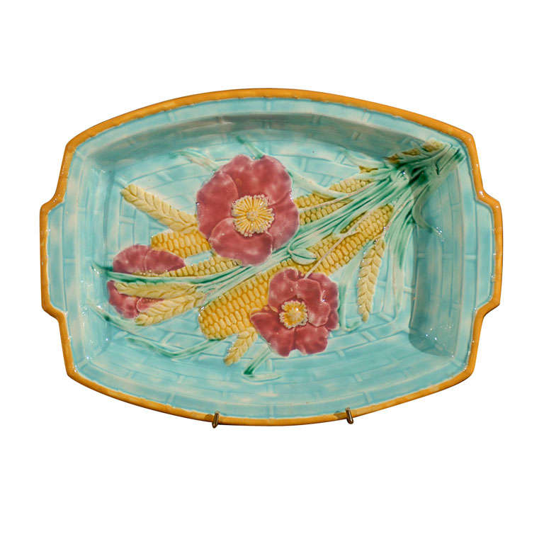 English Wedgwood Majolica Rare Platter