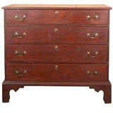 18th c. American Faux Grain Painted  Chest of Drawers