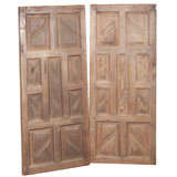 Pair of Uncomplicated,  Early and Elementary Shutters