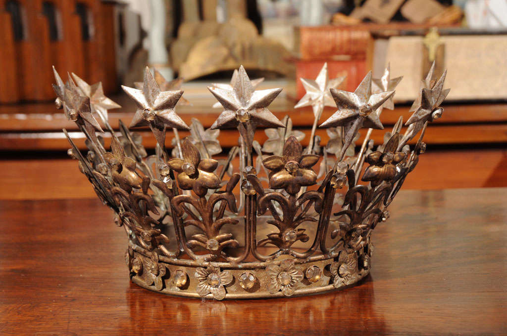 Antique French Religious Crowns - Religious Relics 1