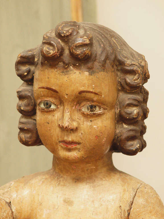 French 19th Century  Angel Statue For Sale