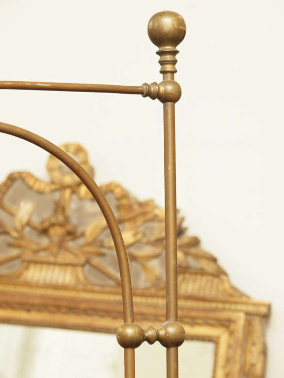 French Brass bassinet or cradle