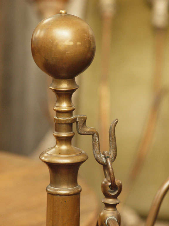 Brass bassinet or cradle 2