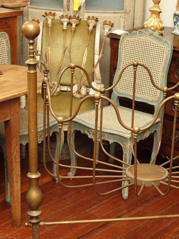 Brass bassinet or cradle 3