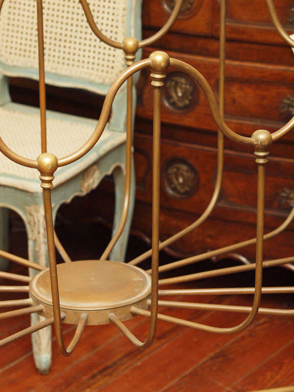 Brass bassinet or cradle 4
