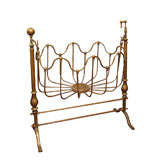Brass bassinet or cradle