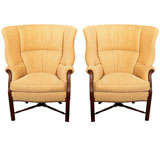 pair of wingchairs