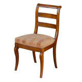 VINTAGE NEOCLASSICAL STYLE MAHOGANY SIDE CHAIR