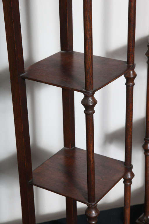 Pair of Wall Hanging Pagoda Etageres at 1stDibs