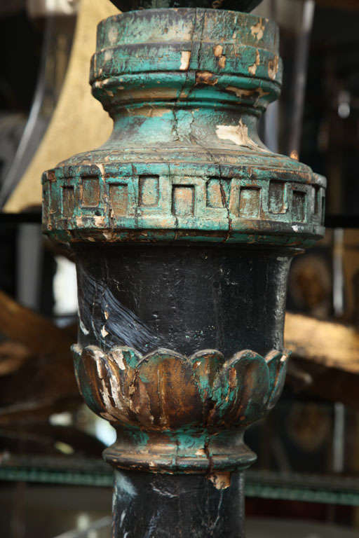 Carved Eagles on Stands 4