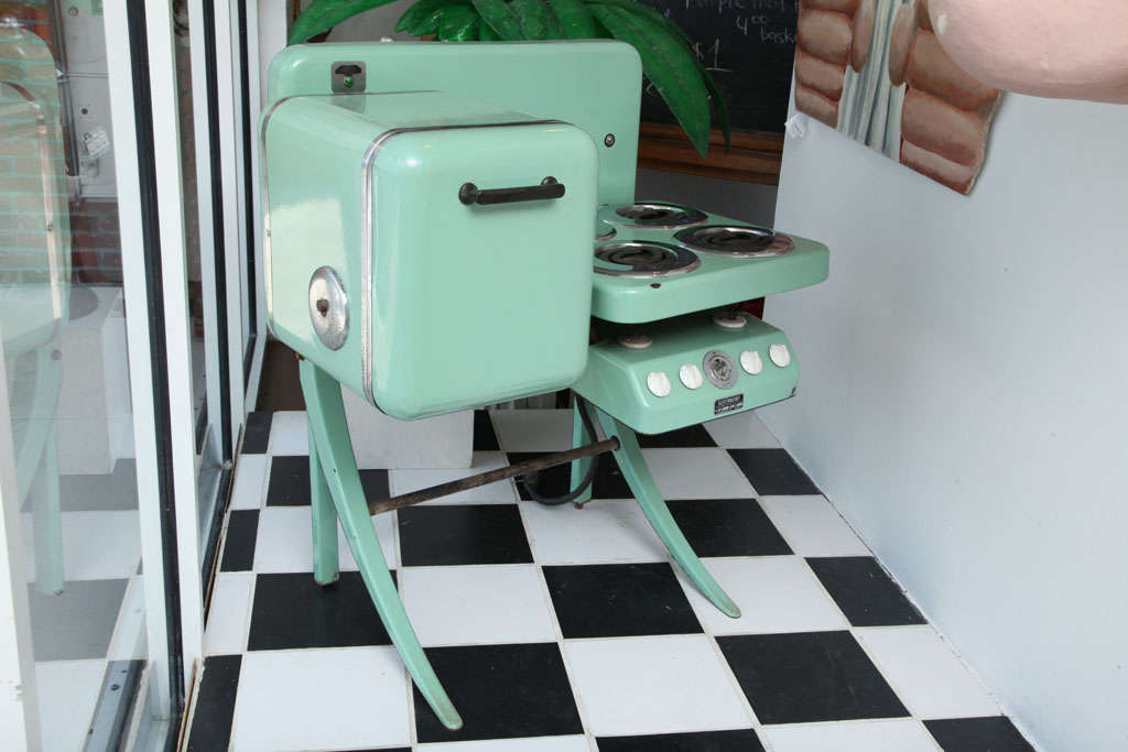 art deco oven