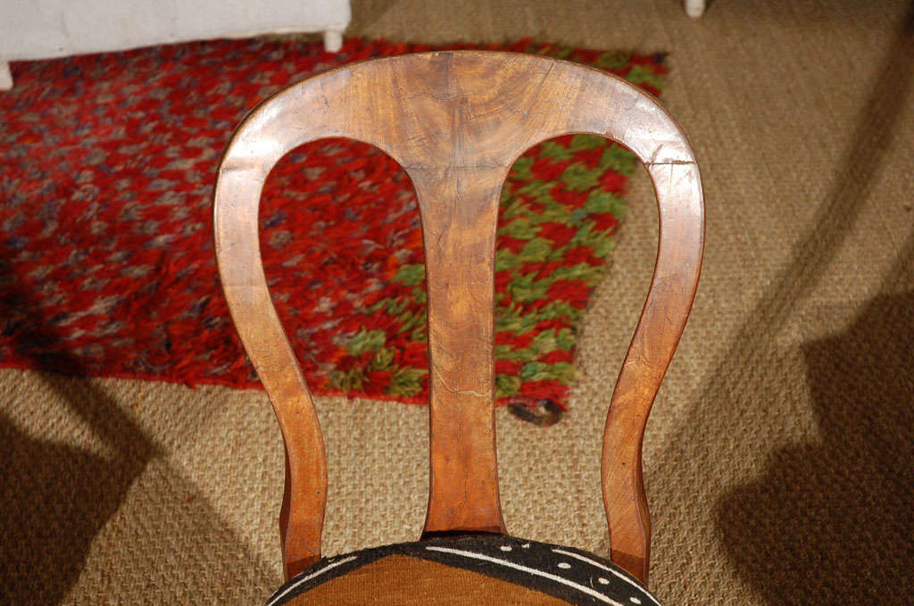 Wood Antique Side Chair