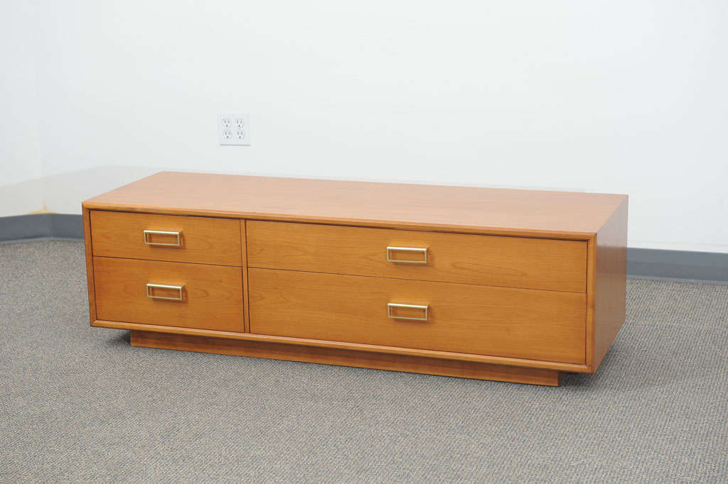 Drexel "Sun Coast" line low cabinet/bench by Kipp Stewart