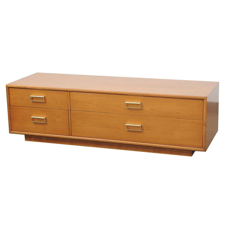 Drexel "Sun Coast" line low cabinet/bench by Kipp Stewart