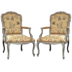 Pair of french bergere Chairs