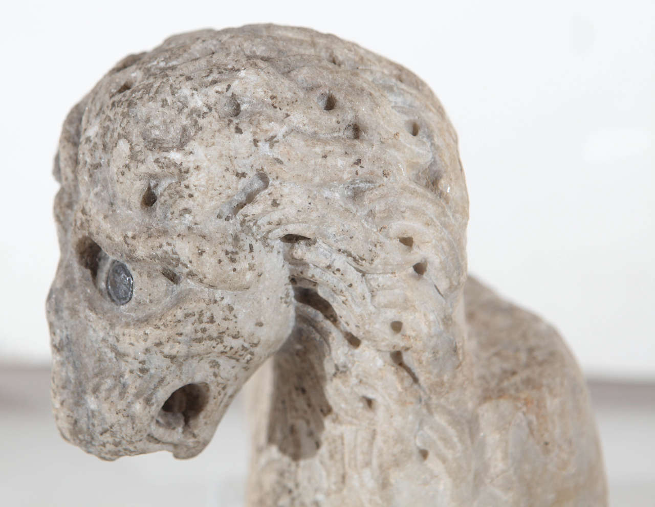 Unknown Byzantine, Marble Lion Head