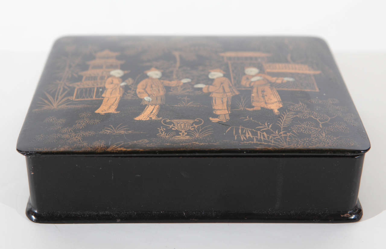 19th Century Chinoiserie Boxes In Good Condition For Sale In Newport Beach, CA