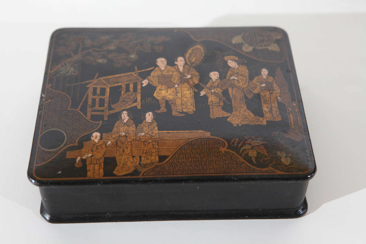 19th Century Chinoiserie Boxes For Sale 1