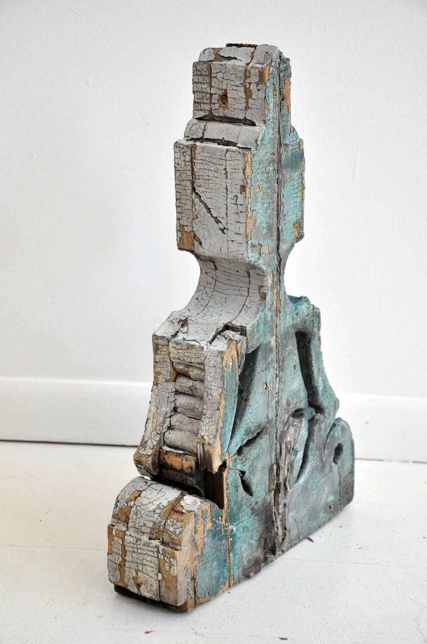 Vintage Turquoise Corbels
