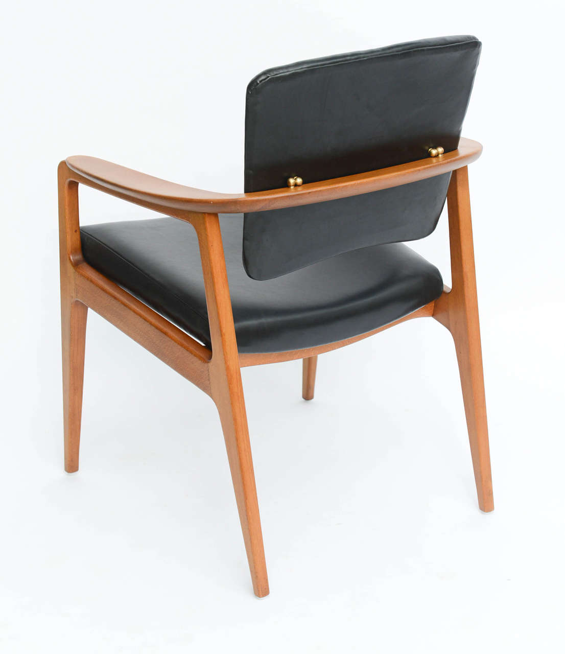 Danish 1950s Sigvard Bernadotte Teak Lounge Armchair for France & Daverkosen
