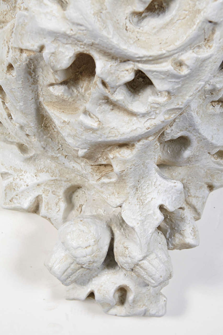 20th Century Rococo Style Cast Wall Bracket For Sale