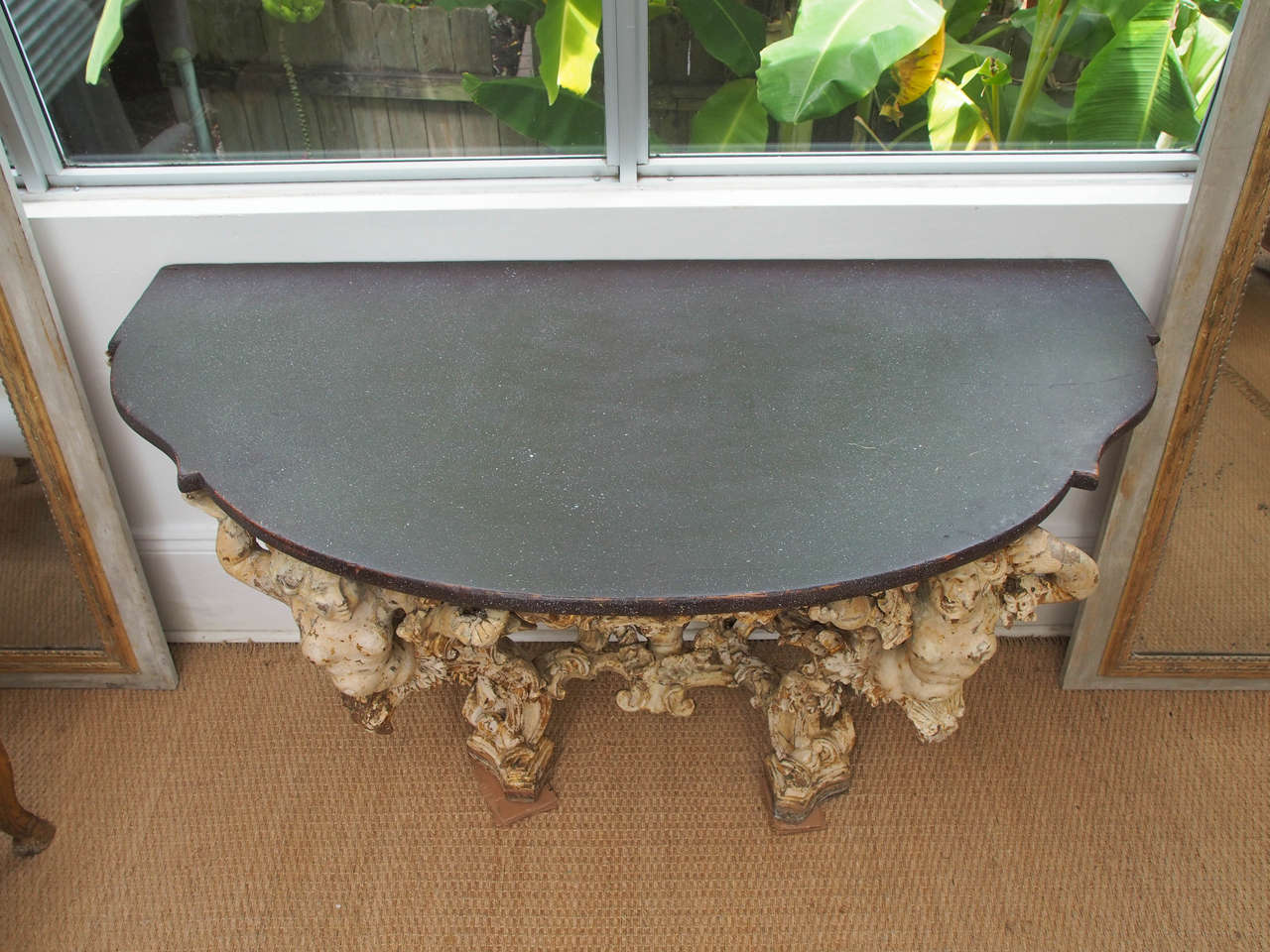 Italian 18th Century Baroque Console Table In Good Condition In New Orleans, LA