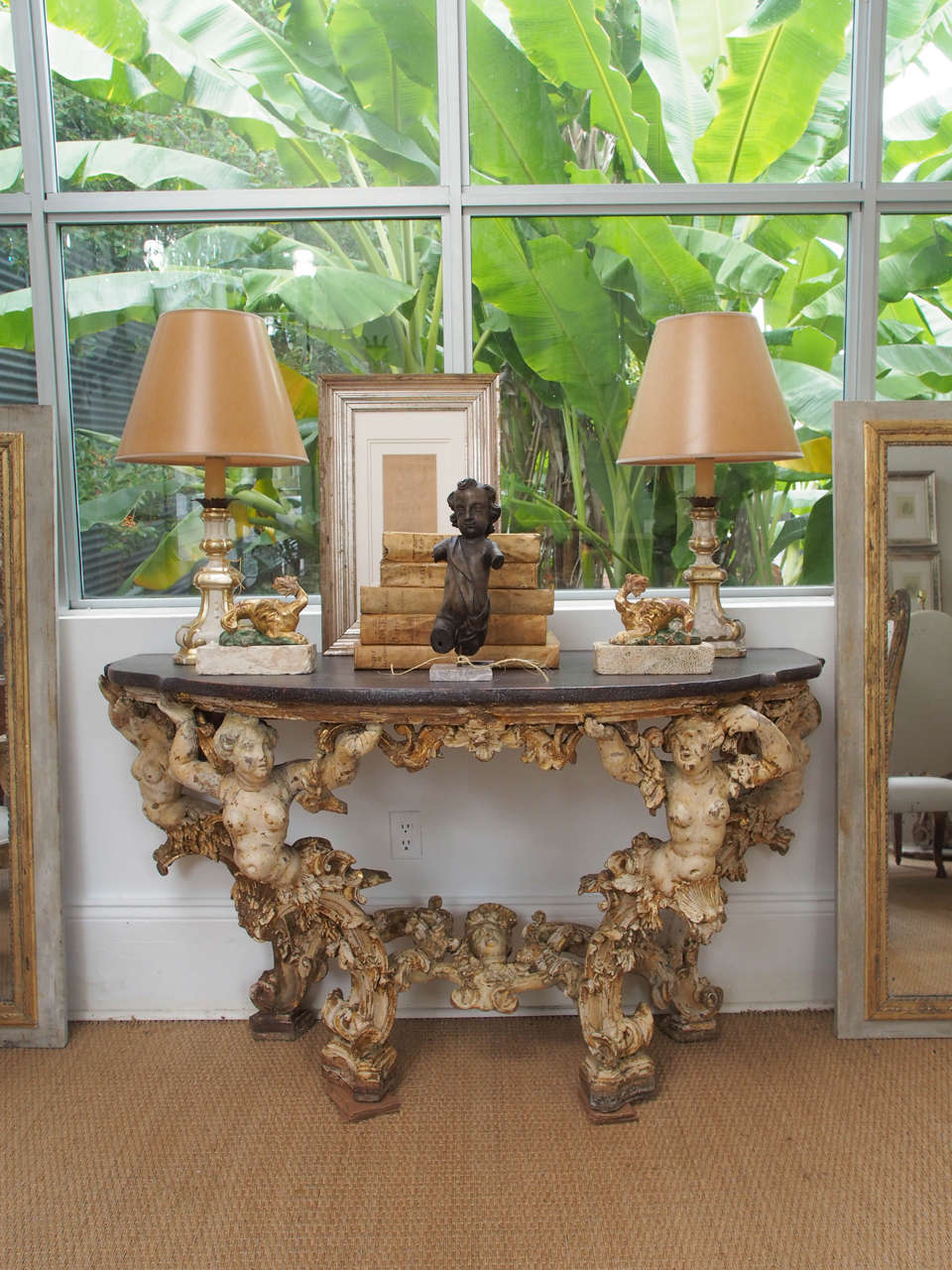 Italian 18th Century Baroque Console Table 5