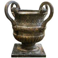Bronze Four Handled Urn 1