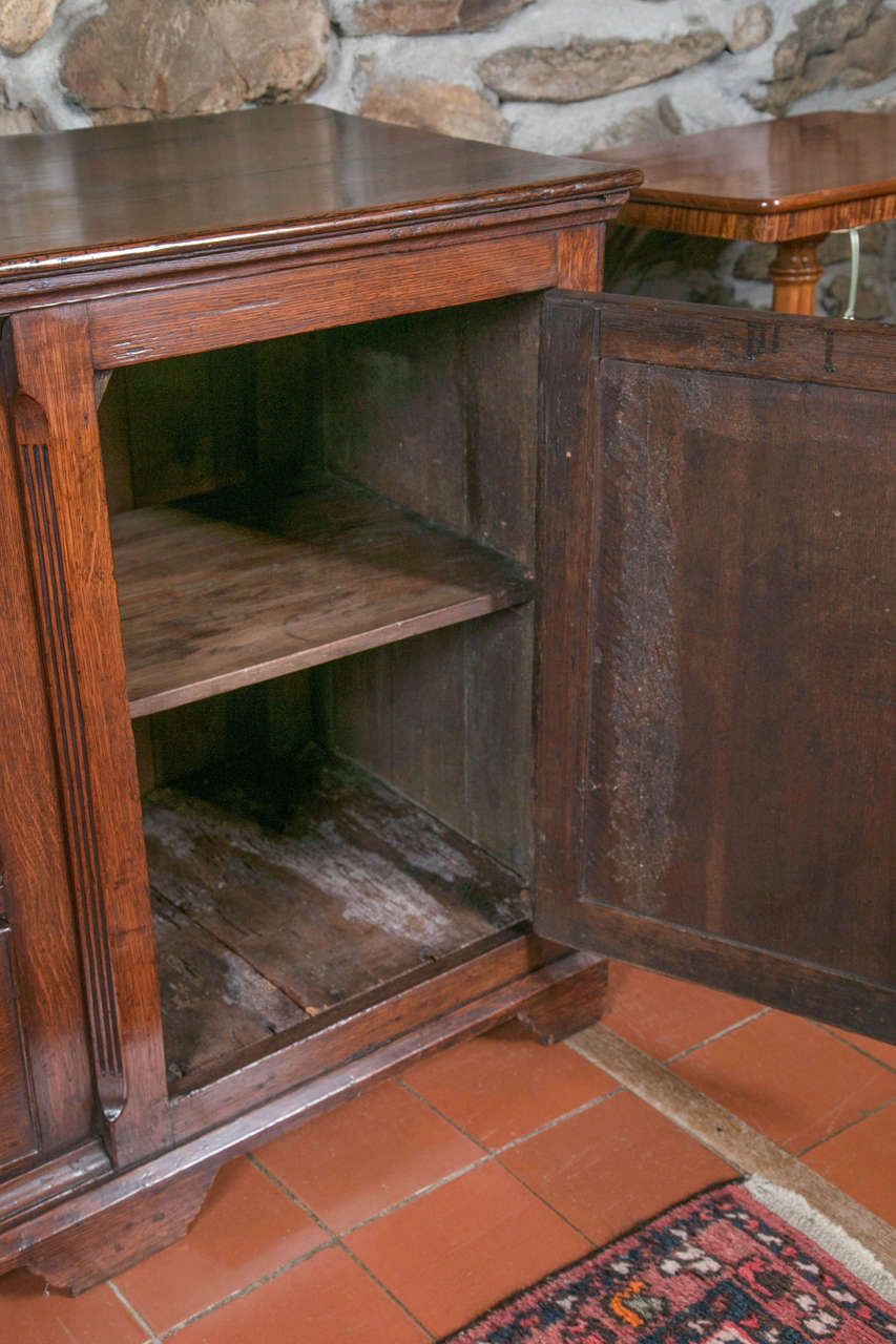 19th Century North Wales Oak Dresser Base