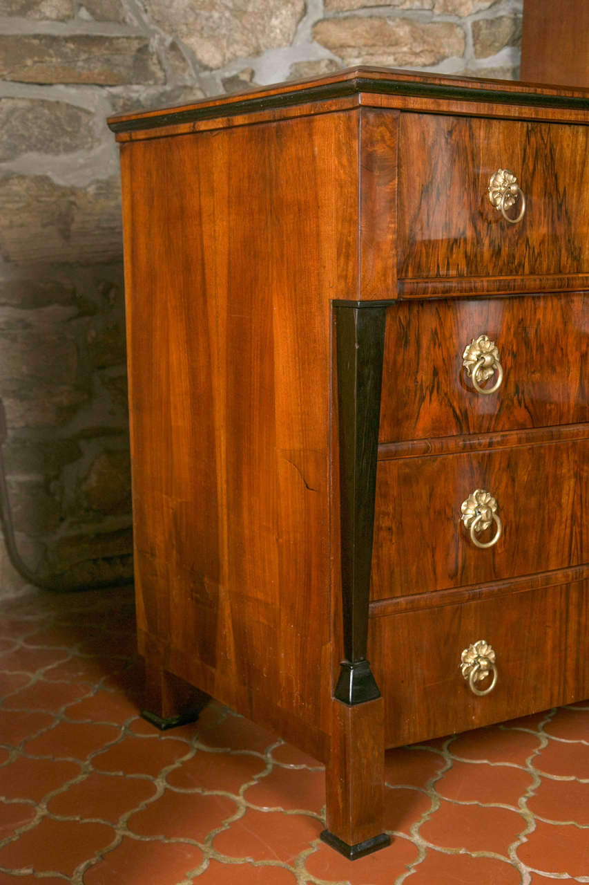 Austro-Hungarian Chest of Drawers with Secretaire  In Excellent Condition In Woodbury, CT
