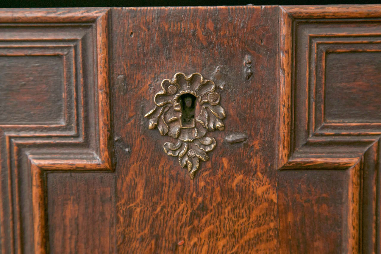 18th Century and Earlier Jacobean Oak Chest of Drawers