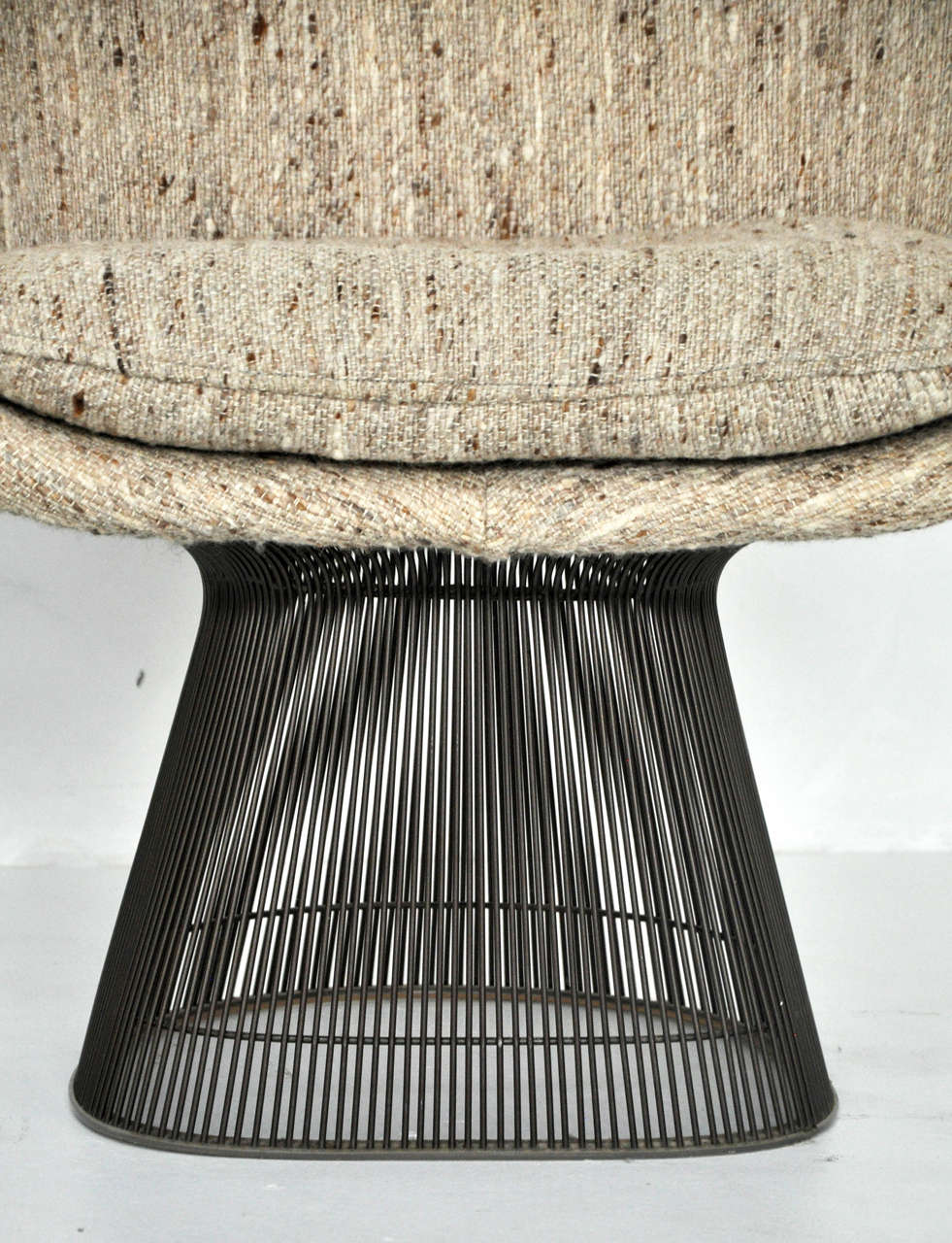 American Warren Platner Bronze Lounge Chairs
