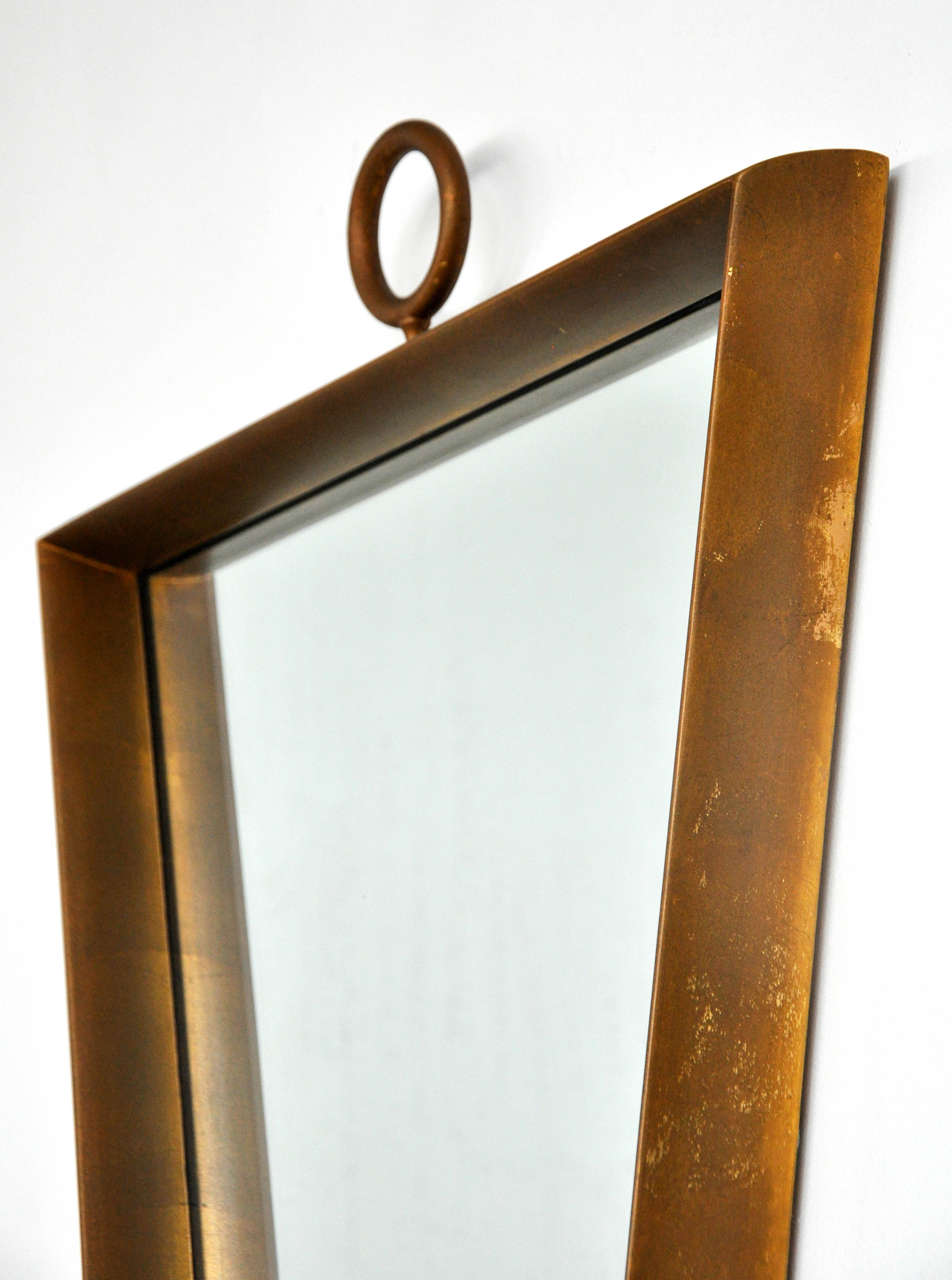 Giltwood Triangle Mirror after Tommi Parzinger 1