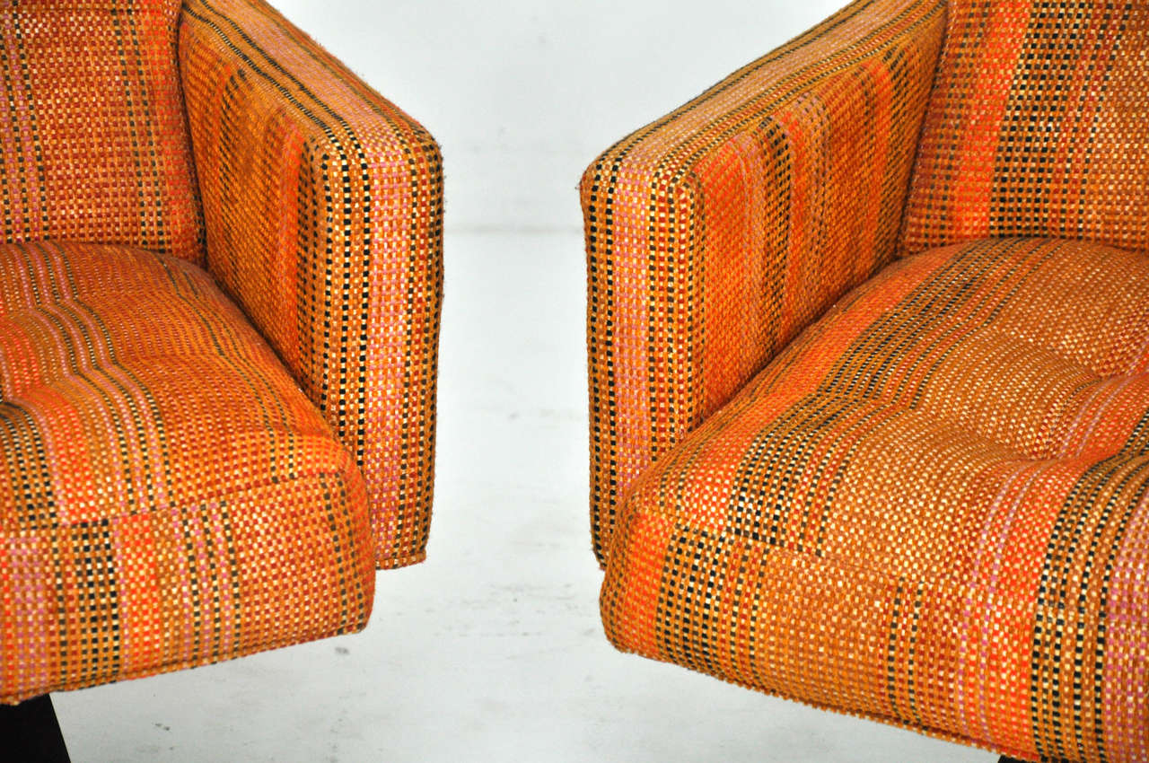 Mid-20th Century Milo Baughman Cantilever Lounge Chairs