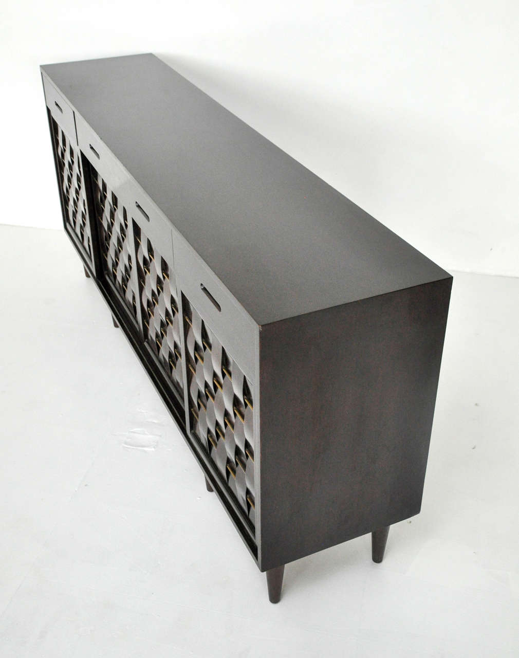 Dunbar Woven Front Credenza by Edward Wormley 1