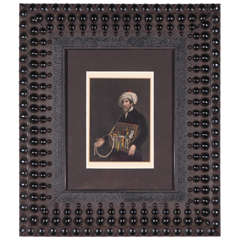 Orientalist Watercolor Painting of a Merchant