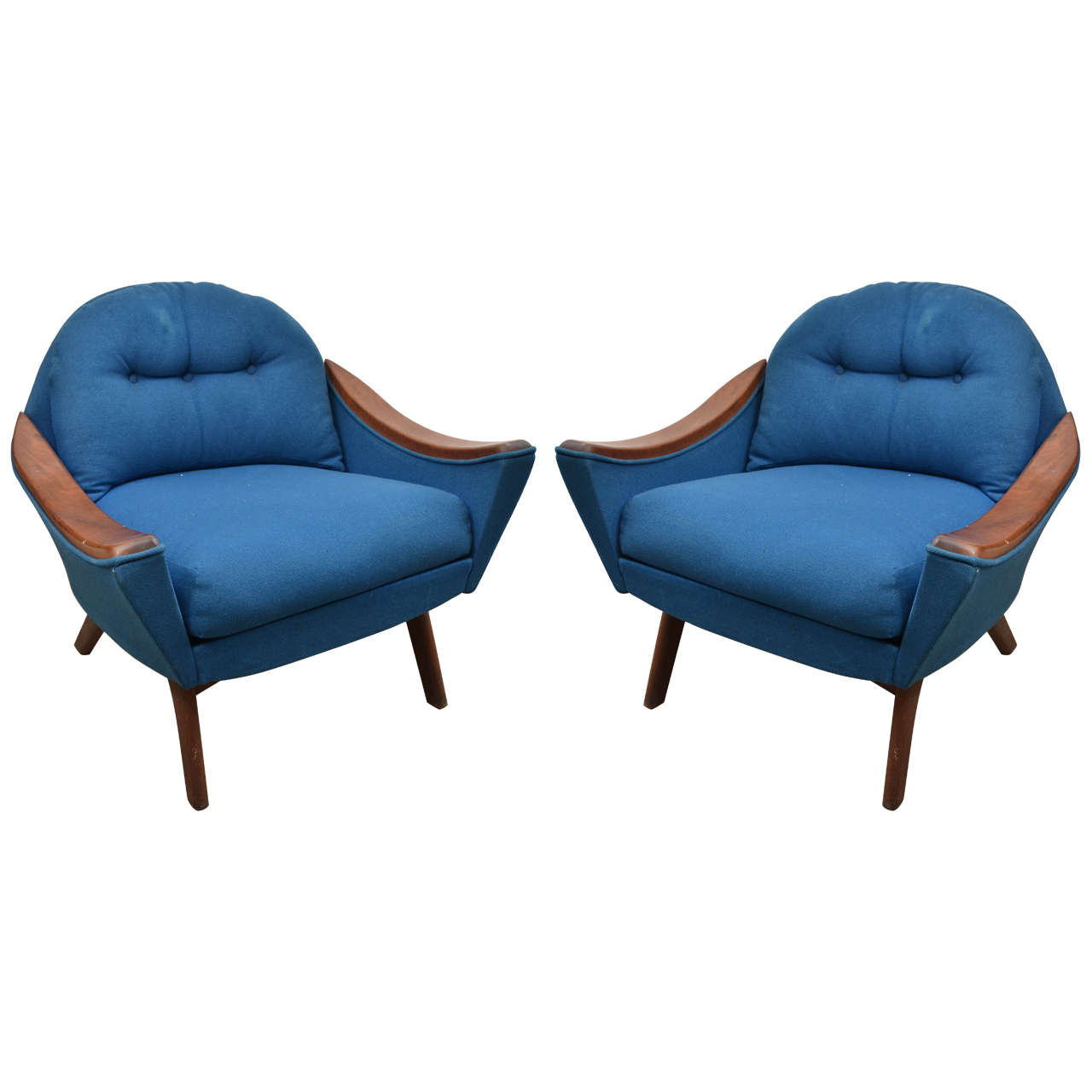 Pair of Adrian Pearsall Chairs For Sale