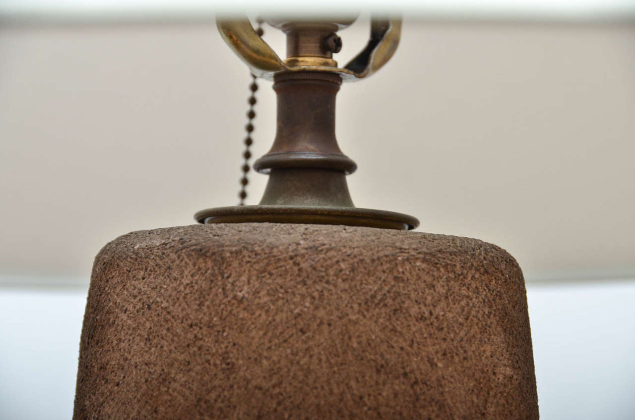 Textured Stone Table Lamp 1
