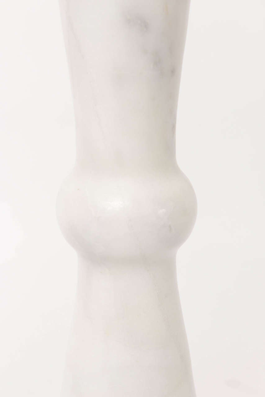 tall marble lamp