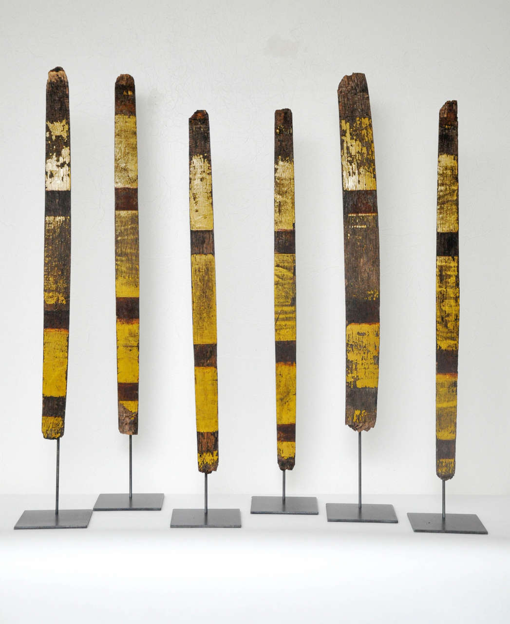 Mounted Wine Barrel Slats