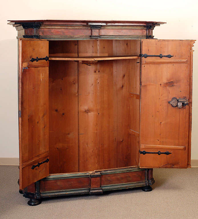 19th Century Painted Armoire